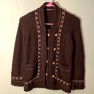 BCBG Max Azria Black cardigan
